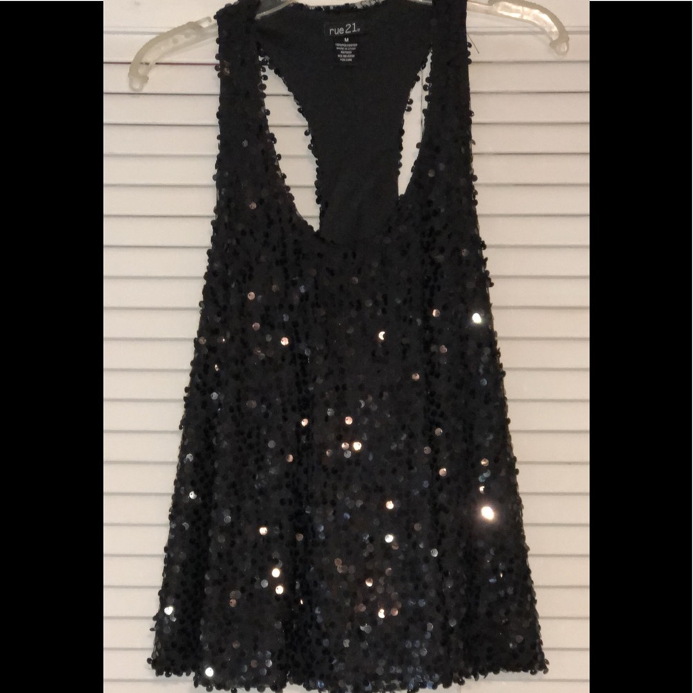Sequin top